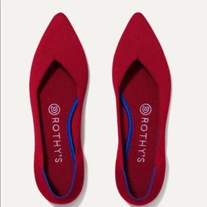 Rothys The Point in Chili Red